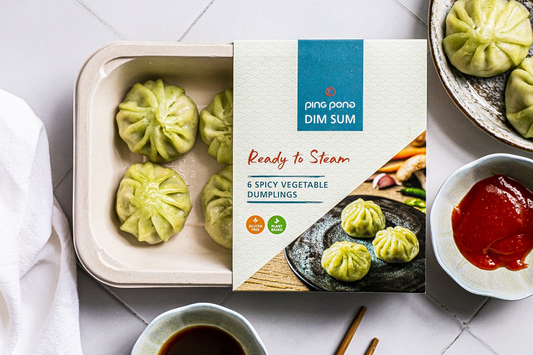 Ping Pong Dim Sum Packaging for Home Delivery