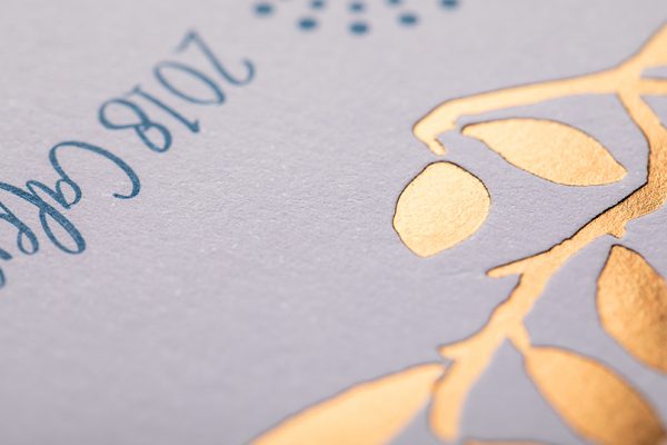 Hot Foil Printing for calendars with Newton Print