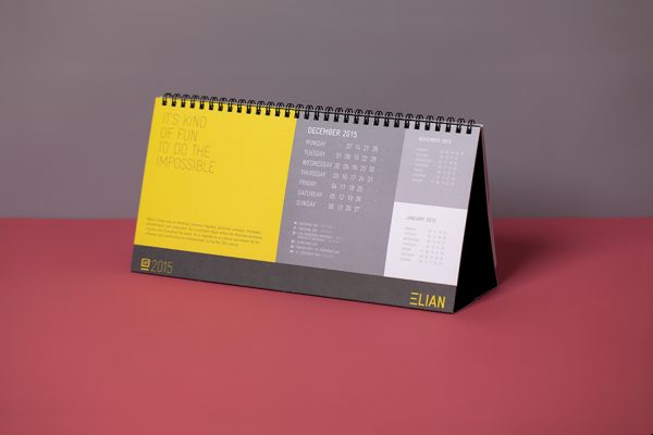 Custom Desktop Calendar Printing with Newton Print