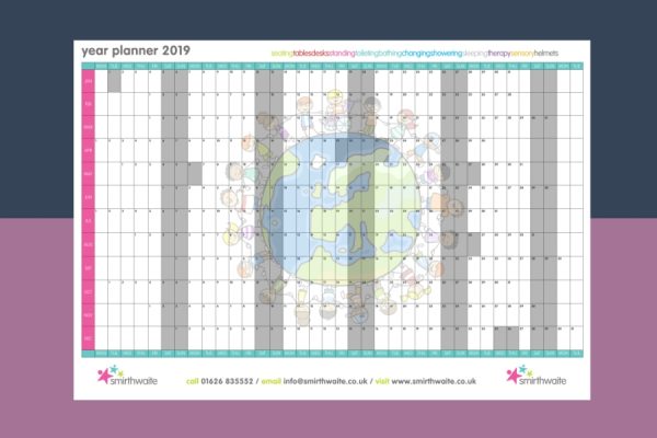 Custom wall planner printing for businesses with Newton Print