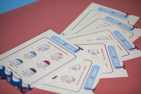 Scratch and Sniff postcards for Stranger Things film with 6 scents | Award-Winning Project of the Month | Newton Print