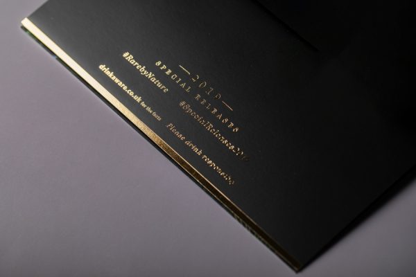 Pop-up 3D invitation printing with gold foiling for Diageo | Newton Print