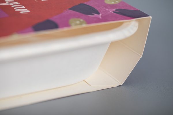 Custom Printed Ready Meal Food Sleeves for boxes with Newton Print