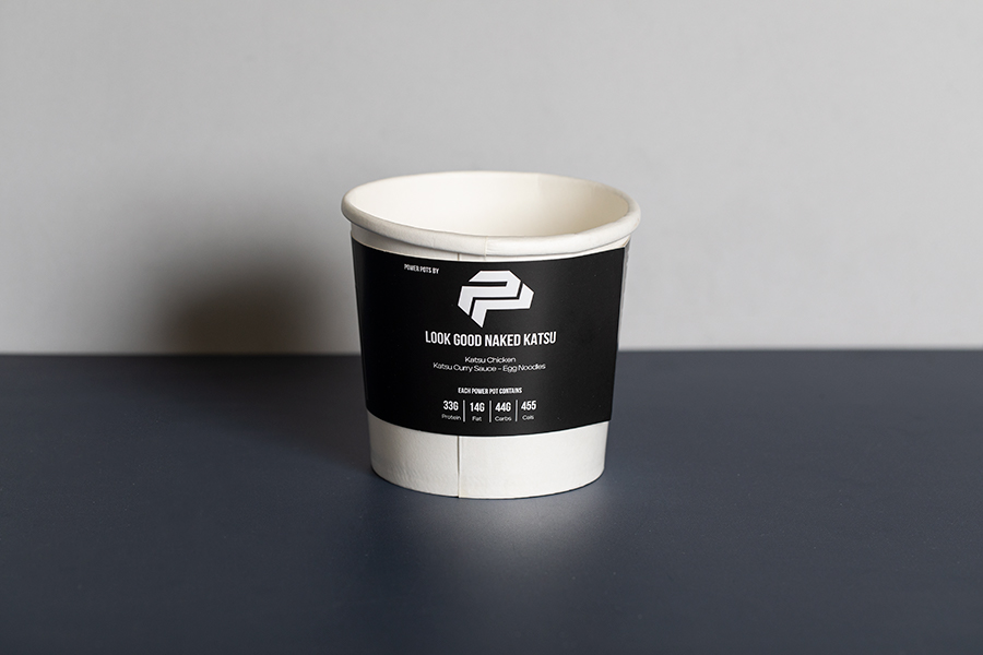 Ice cream packaging sleeves with Newton Print