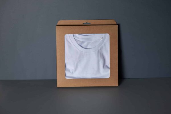 T shirt gift boxes with large window from Newton Print