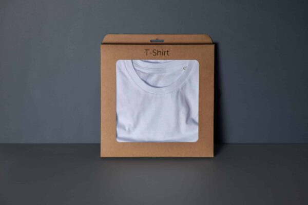 Custom printed t shirt gift boxes with Newton Print