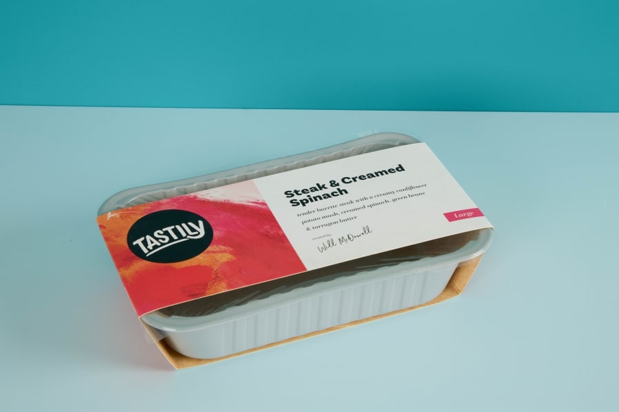 Sustainable food sleeve packaging with Newton Print