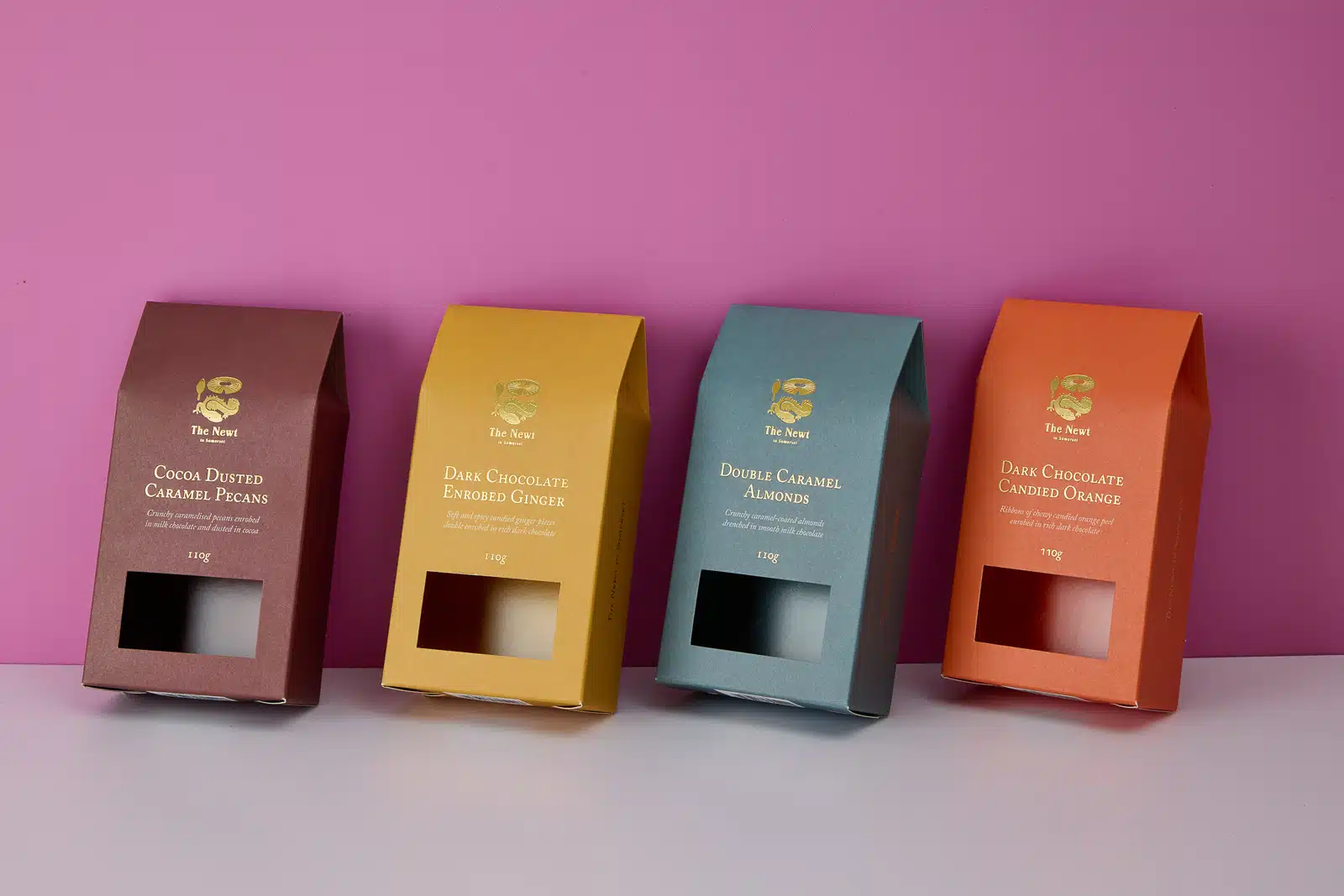 Gable top printed food boxes with windows